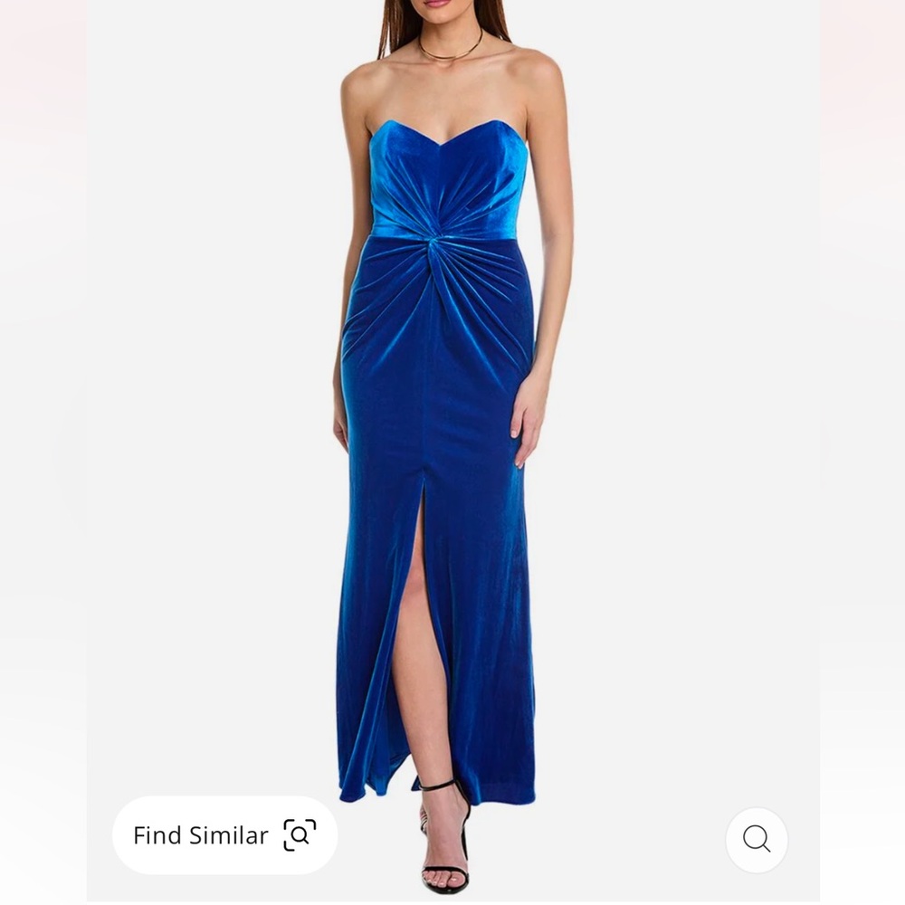 Liv Foster velvet gown